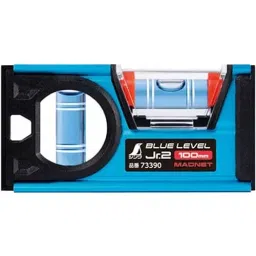 Shinwa Rules Jr.2 Blue Level with Magnet 100 mm Nominal Size, 63996599-picture-19