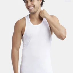 Jockey Pack of 2 Super Combed Cotton Rib Round Neck with Racerback Gym Vest - 9922-picture-40