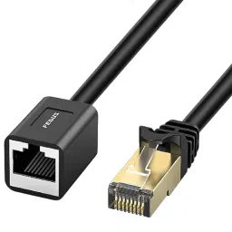 FEDUS Cat8 Ethernet Extension Cable RJ45 Shielded Male to Female 40 Gbps 5 m-4