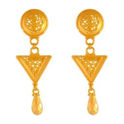 P.C. Chandra Jewellers 22 kt Gold Earrings-picture-0