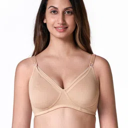 BLOSSOM Full Coverage Non Padded Seamless Maternity Bra With All Day Comfort-picture-12