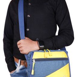NICE PURSE Oversized Structured Sling Bag With Applique-8