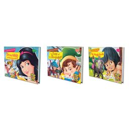 Set of 3 POP UP books World Famous Fairy Tales Snow White and the Seven Dwarfs The Elves and the Shoemaker and The Jungle Book Treasures of the Fairy Realm A Three-Book Collection' - English-18