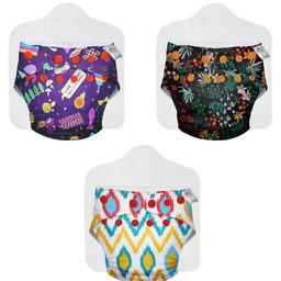 SuperBottoms NEW UNO Freesize Cloth Diaper  Cloth diaper for babies 3m to 3 years  Washable & Reusable cloth diaper  Comes with cloth diaper insert  Pack of 3-14