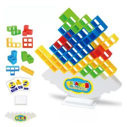 Oskart Tetra Tower: A Strategic Puzzle games for kids of Stacking Blocks family games to Build the Tallest Tower and Conquer games Challenges 32 Pcs-11