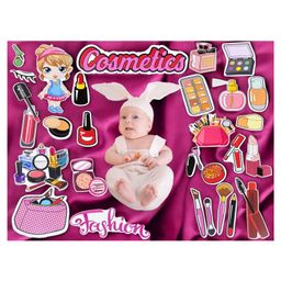 TodFod 23+ Pcs Gym Theme Photo Booth Cards/Props for Boys, Kids, New Born, Gym Excersice Theme Props for Photoshoot Celebrations Decorations Makeup Props Cardstock-image-53