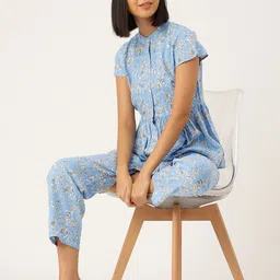 ETC Floral Printed Night Suit-image-70