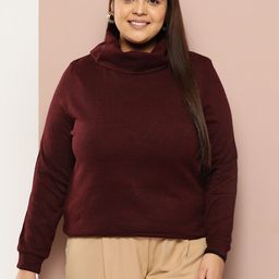 Sztori Plus Size Turtle Neck Pullover-image-56