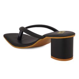 ZENVO Open Toe Block Heels image 4