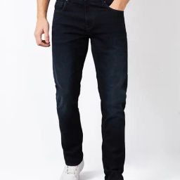 Spykar Men Comfort Fit Mid Rise Cotton Casual Jeans-image-90