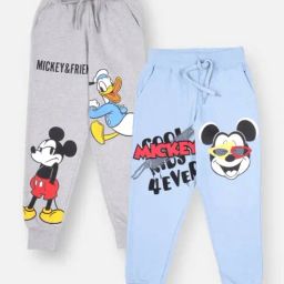 Nap Chief Unisex Multi Cotton Graphic Joggers (Pack Of 2)-image-77