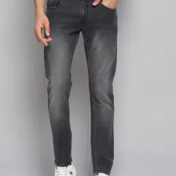Cloak & Decker by Monte Carlo Dark Grey Skinny Fit Jeans-picture-2