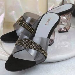 Mochi Women's Black Casual Sandals-picture-26