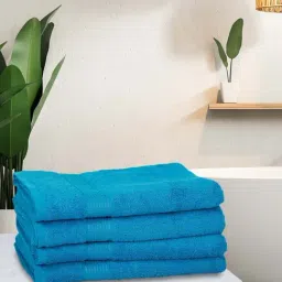 Bianca D'ross Aqua 100% Cotton 380 GSM Bath Towels - Set of 4-image-83