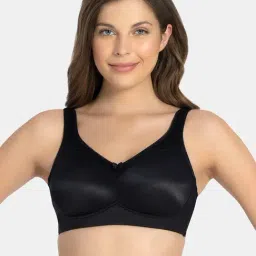 Amante Black Non Wired Non Padded Full Coverage Bra-picture-18