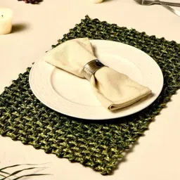 Unravel India Olive Sabai grass Placemat - Set of 2-image-41