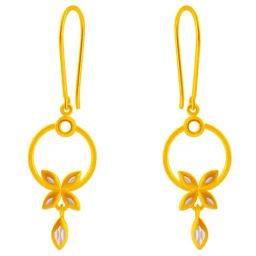 P.C. Chandra Jewellers 14k Gold Earrings for Women-picture-33