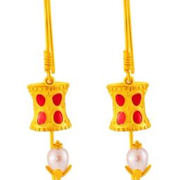 P.C. Chandra Jewellers 14k Gold Earrings for Women-picture-32