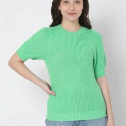VMLIRALEA SS O-NECK BLOUSE LOW-image-9