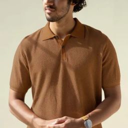 Andamen Brown Polo T-Shirt-image-73