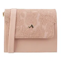 Metro Peach Floral Small Cross Body Bag-39