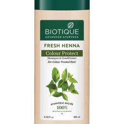 Biotique Fresh Henna Colour Protect Shampoo With Conditioner - 180 ml-image-99