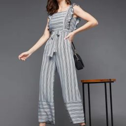 Miss Chase Multi Crepe Stripes Jumpsuit-image-70