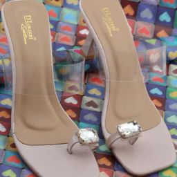 D'LORZERI Women's Pink Toe Ring Sandals-23