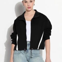 SHOWOFFFF Black Striped Jacket-image-20