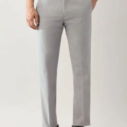Arrow Grey Polyester Regular Fit Self Formal Trousers-image-18
