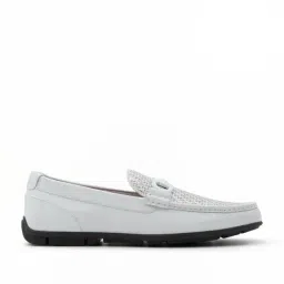 Aldo Men's Orlovoflexx White Loafers-image-49