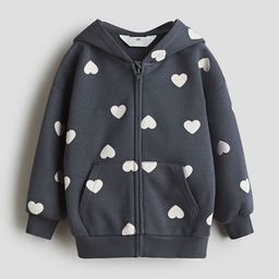 H&M Oversized Zip-Through Hoodie-image-99