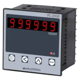 Multispan PC-3006 100-270V AC Programmable Counter 48 X 96 X 120 mm-16