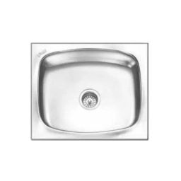 Nirali BG Kitchen Sink Popular Series Big 510x432 mm (20x17 inch) Satin Finish Stainless Steel, Glister-image-76