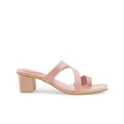 JM Looks Embellished Block Mules with Tassels image 4