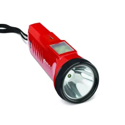 Bajaj 1.5W Raftaar Max Black Rechargeable LED RC Torch 610047 image 1