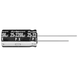 RUBYCON Cap, 6800µf, 25V, 20%, 25PX6800MEFC16X31.5-picture-43