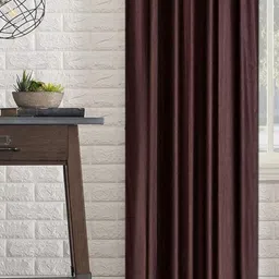 Lunar Days Brown Room Darkening Door Curtain-image-14
