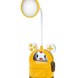 FunBlast Cute Animal Design 2 in 1 Table Desk Lamp with Sharpener - Yellow-21