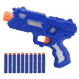 Toysire Manual Soft Suction Bullet Gun Toy with 10 Safe Soft Foam Bullets Fun Target Shooting Battle Fight Game for Kids-26