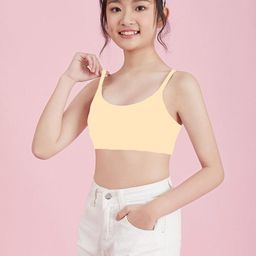 BRAAFEE Girls Beginners Non Padded Full Coverage Cotton Bra-90