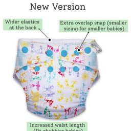 SuperBottoms NEW UNO Freesize Cloth Diaper  Cloth diaper for babies 3m to 3 years  Washable & Reusable cloth diaper  Comes with cloth diaper insert  Pack of 3 image 4