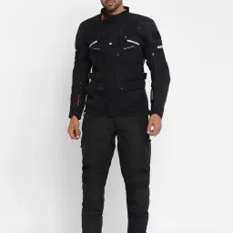 Royal Enfield Nirvik V2 Black Regular Fit Biker Jacket image 5