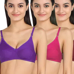 Samvar Multi Cotton Non-Wired Non Padded Minimizer Bra-picture-45