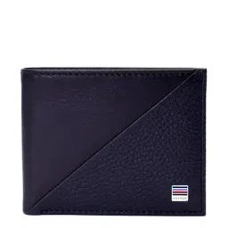 Tommy Hilfiger Erick Navy Casual Leather Bi-Fold Wallet for Men-24