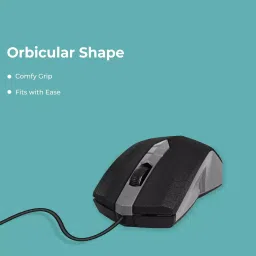 Foxin Smart Grey Wired USB 2.0 Optical Mouse image 4