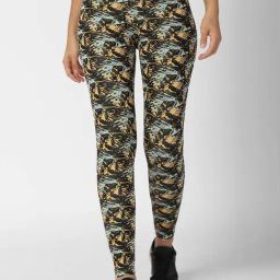 Forever 21 Black Printed Leggings-picture-41