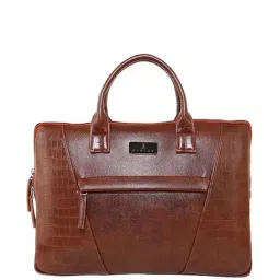 Esbeda Tan Medium Laptop Messenger Bag-19