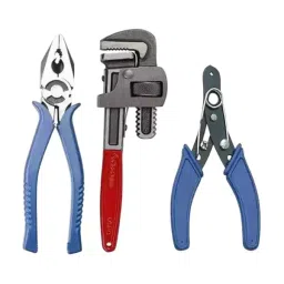 Agam Hand Tool Kit Ergonomic Grip Alloy Steel For Gripping, Twisting, And Cutting Wires (Set of 3)-26