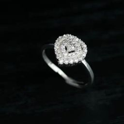 SHEER by Priyaasi Silver AD-Studded Casual Ring-picture-40